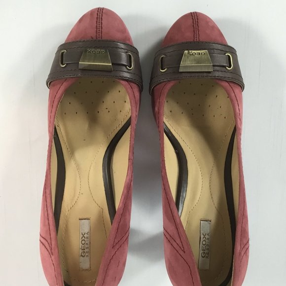 Geox Rose Suede Heels - Picture 6 of 6